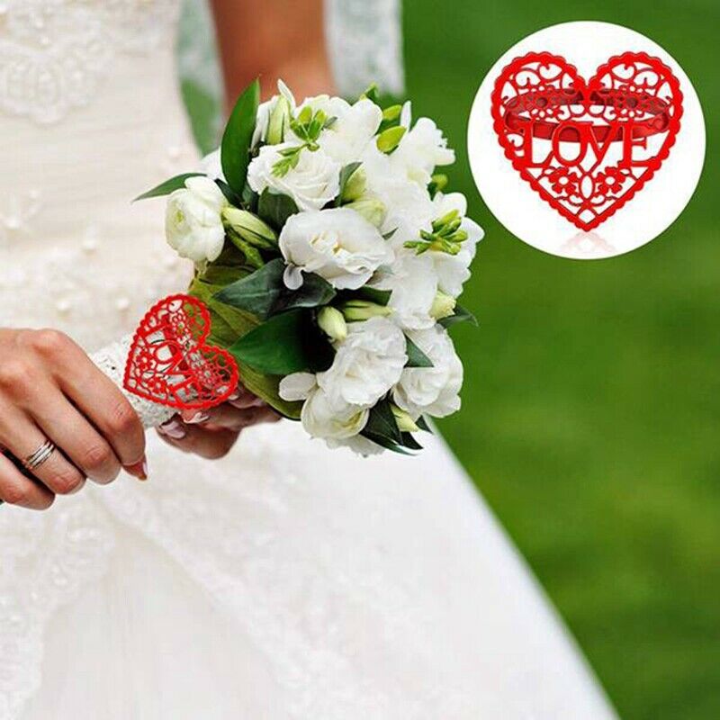 8 Pcs Valentine's Day Napkin s,Red Heart Napkin Holder s for Holiday Party WY1K9
