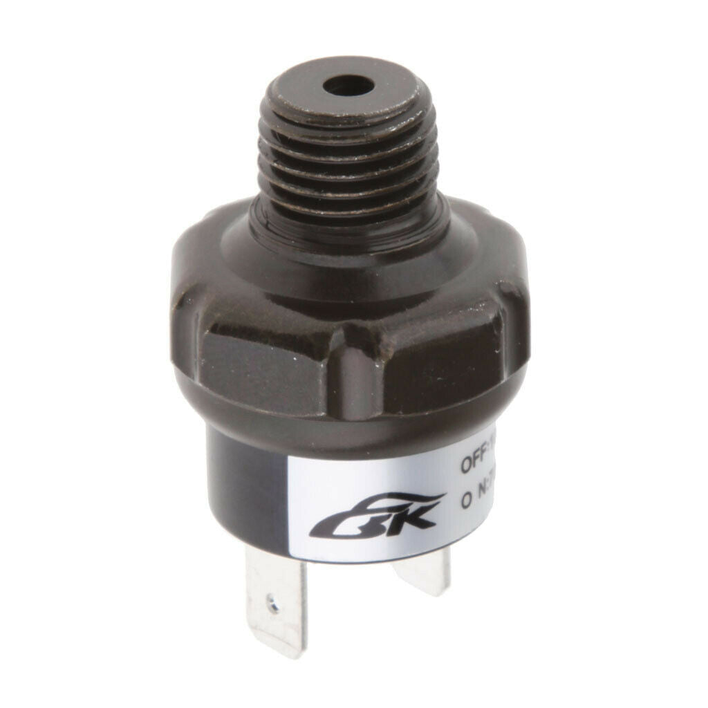 2Pcs 1/4 inch NPT Air Pressure Switch for 12 Volt Compressor Train Air Horn,