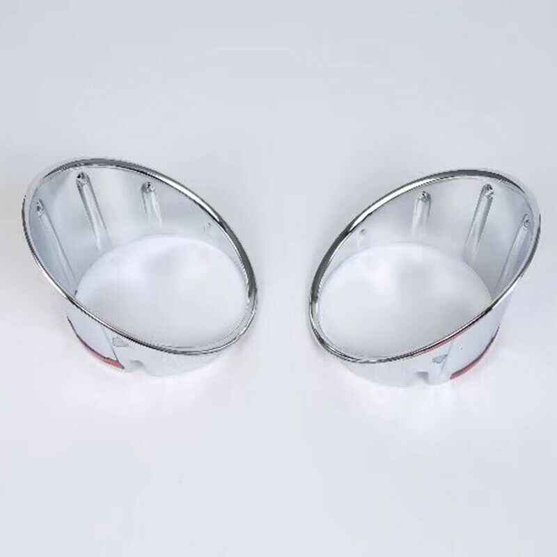 for MINI Cooper R55 R56 R57 R58 R59 Chrome Fog Lamp Light Cover Front BumperB7H1