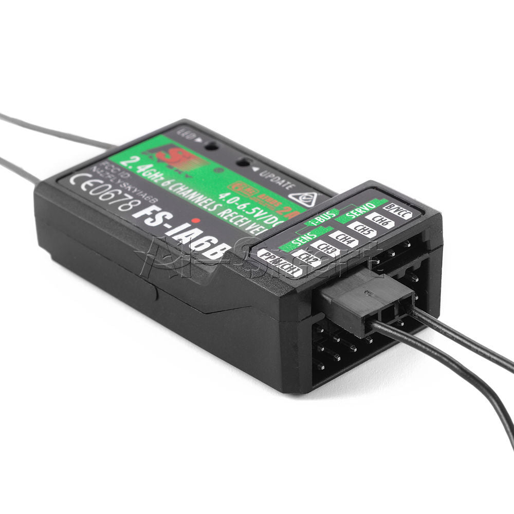 Flysky FS-iA6B 2.4G 6 Channel Remote Control Receiver for GT2E GT2F GT2G RC285 A