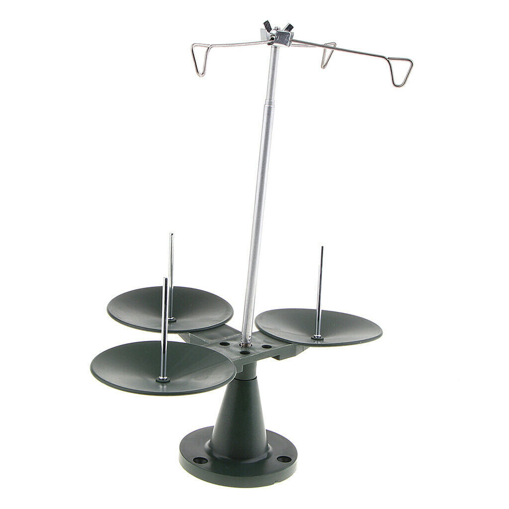 Metal Sewing Machine 3 Cone Spool Thread Stand Holder Tailors Sewing Tools