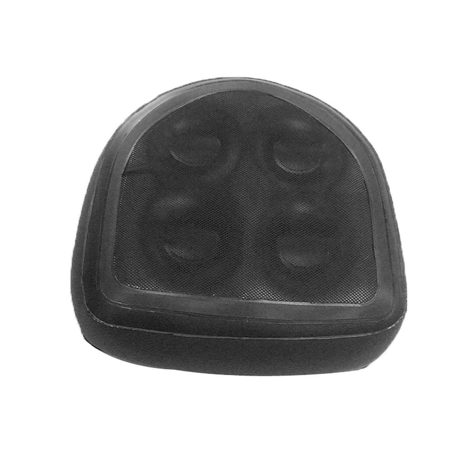 2X Suction Up Hot Tub Spa Seat Massage Cushion Inflatable 47x37x15cm Black