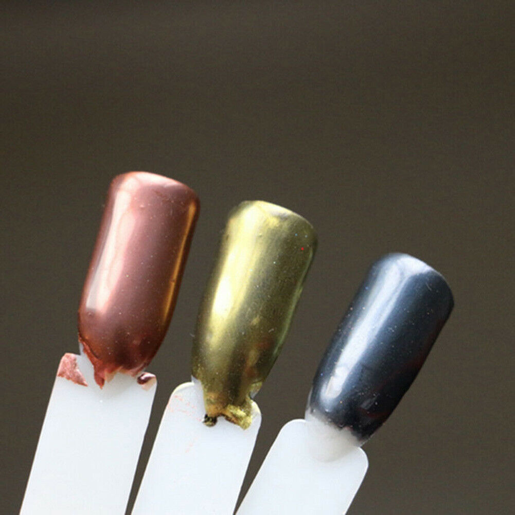 Nail Glitter Powder Polish Mirror Effect Pigment Nail Art Decoration 2g Supplies