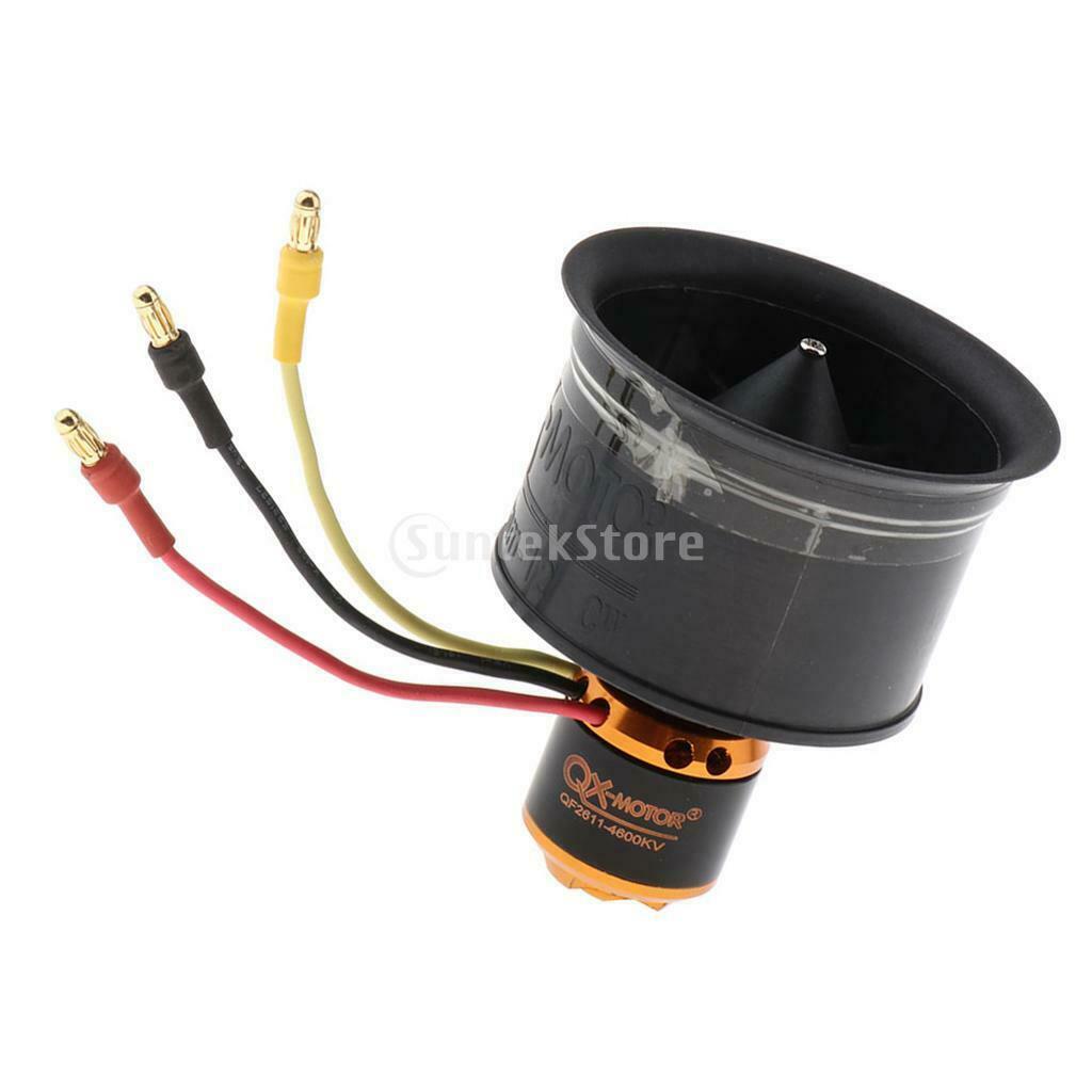 1pc 50mm Duct Fan 12 Blade Brushless Motor for RC EDF Plane Accessories CW