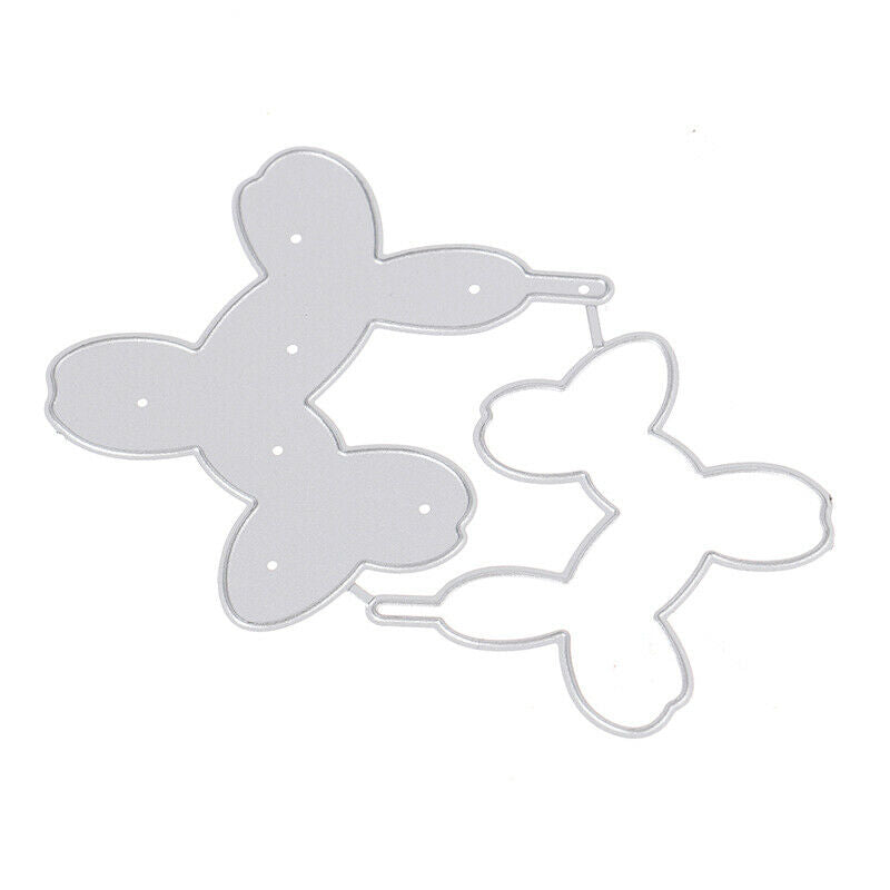 Balloon Dog Shaker Metal Cutting Dies Scrapbook Paper Craft Decoration DiesY BD