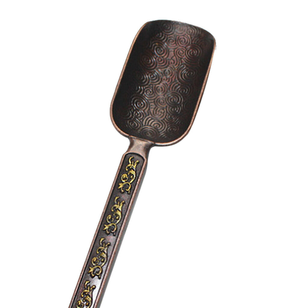 2xRetro Tea Scoop Tea Leaf Spoon Chinese kongfu Tea Accessories Tool