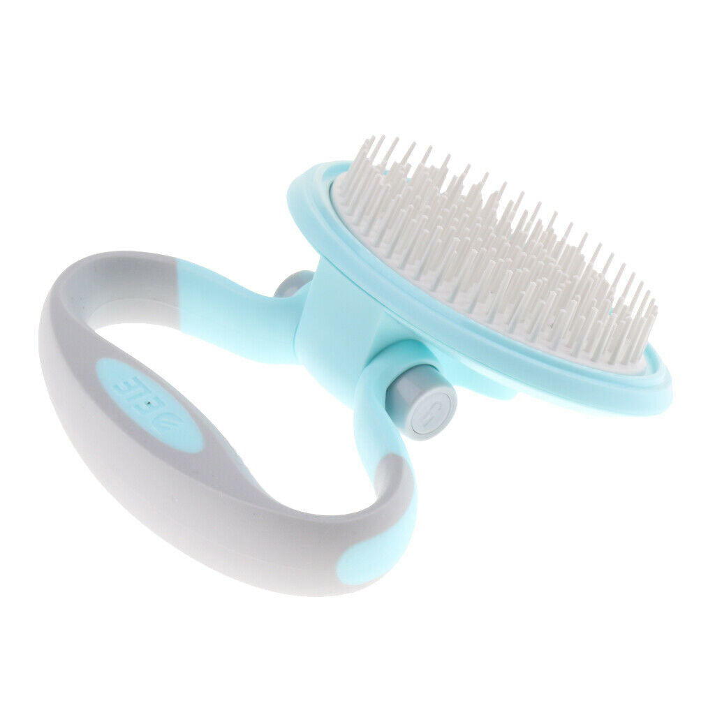 Pet Grooming Comb Needle Comb For Hair Pet Brush Beauty Brush Blue