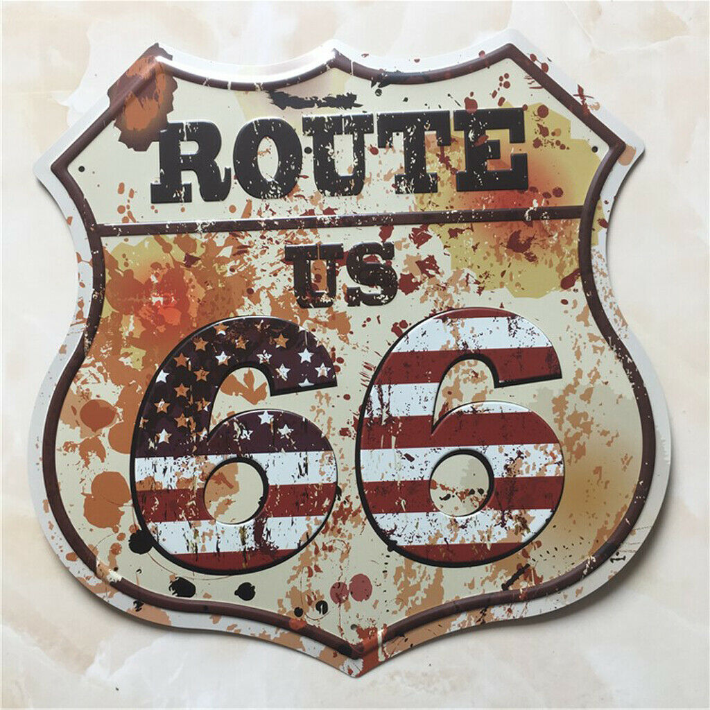 2x Cast Iron Metal Gas Station Advertising Decor  Plaque Plate Ad Sign
