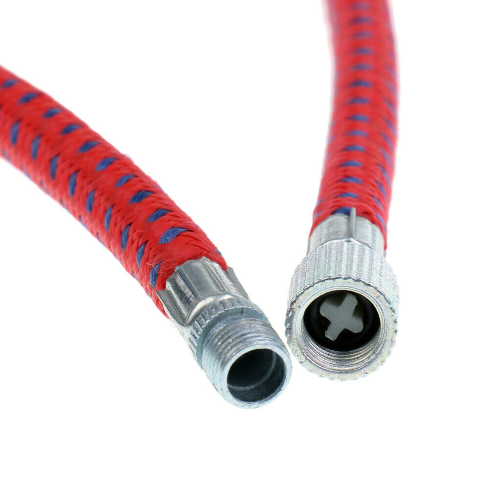 Bike Pump Extension Hose Schrader Valve Air Pump Inflator Replacement Hose