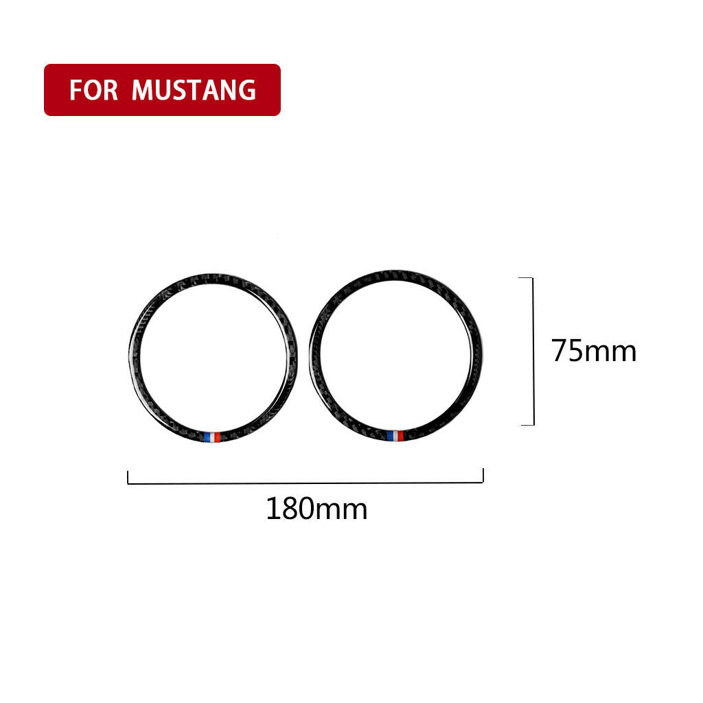 New Vehicle Speaker Frame Covers Trim for Ford Mustang 2015-2017 Car-Styling
