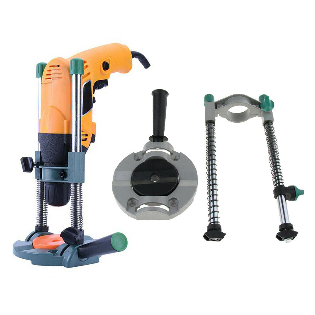 Premium Adjustable Angle Drill Guide Holder Drill Stand Positioning Bracket,
