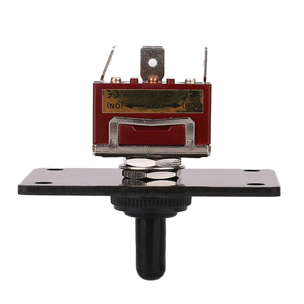 Boat Yacht 3 Pin Up Down On/Off/On Momentary Toggle Switch Panel 12V 15A