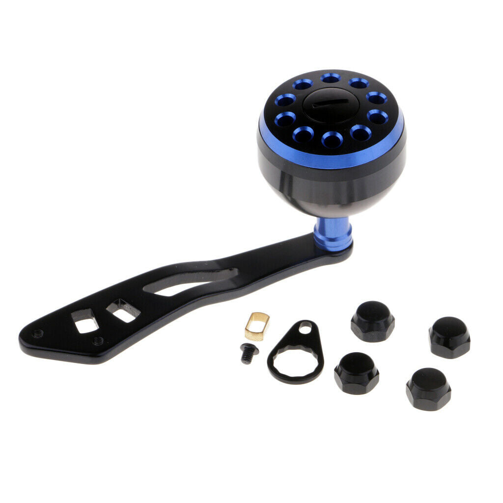 2pcs Metal Knob Fishing Reel Handle Power Handle Grip Baitcasting Reel Rocker