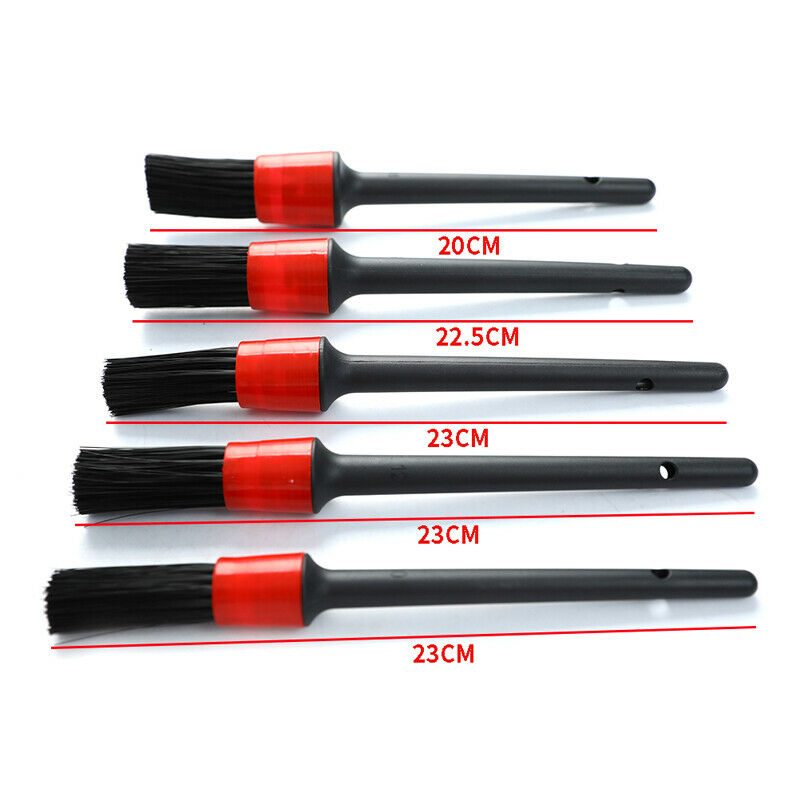 5pcs Car Detailing Brush Car Cleaning Detailing Dashboard Air Clean Brus Pb