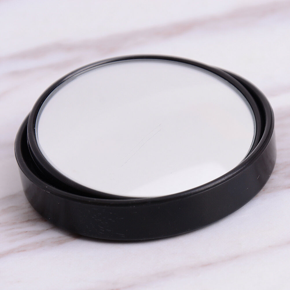 1PC Black car blind spot mirror 360° angle view adjustable rearview mirror S,CH