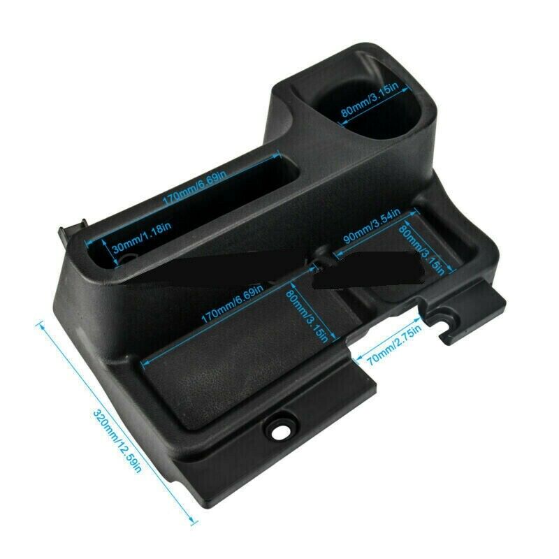 Car Accessories ABS Armrest Storage Box Tray Insert Center Console Box for TJ3Q7