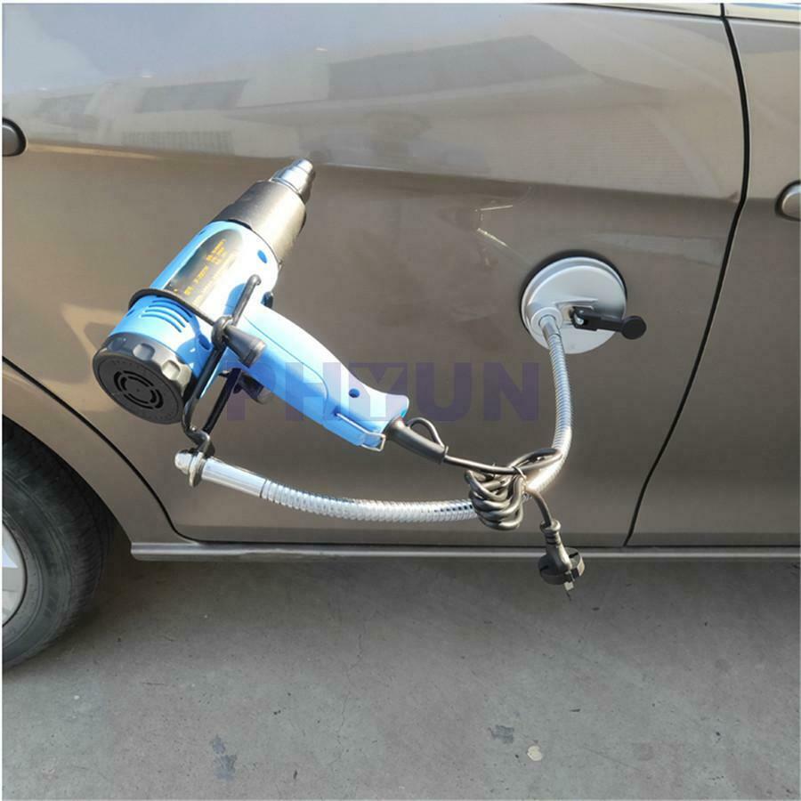 Professional Heat Gun Stand Support 60cm Adjustable Hose Sucker Dent Repair