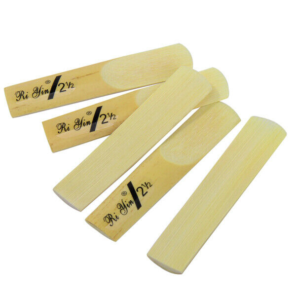Pack 10pcs Alto Sax Saxophone Reeds Strength 2.5 Reed 2 1/2 High Quality