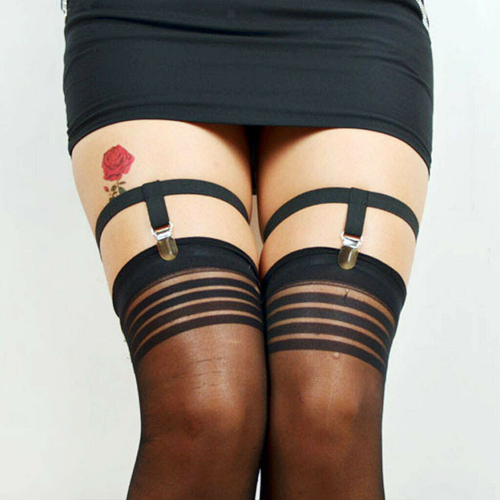 2Pcs Handmade Sexy Elastic Leg Belt Garter