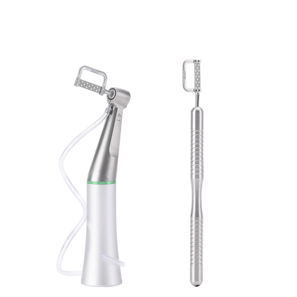 Dental 4:1 Reciprocating IPR Interproximal Stripping Contra Angle +10X Strips
