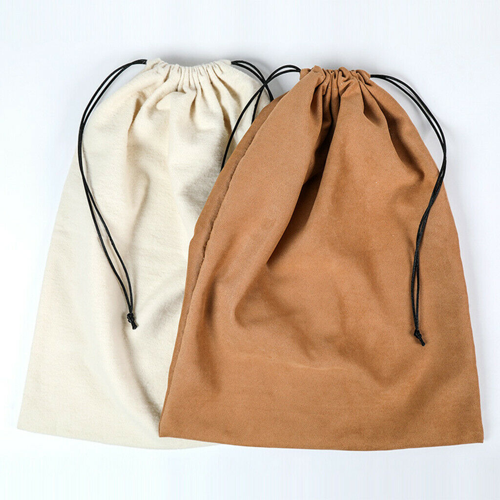 2x Protable Dustproof Bag for Handbags Storage Bag Travel 12.6x15.7inch