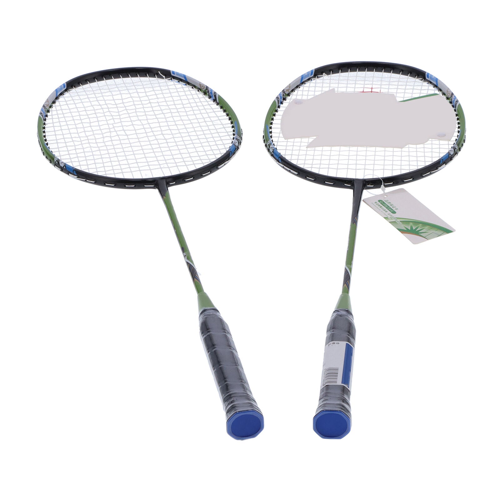 Adults 2 Player Badminton Racquets Set Lightweight Double Rackets Training Set