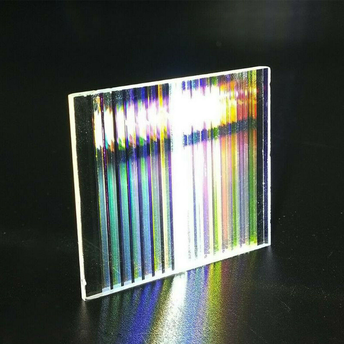 5PCS Defective Optical Glass Decoration Lens Prism for Science Physics Research