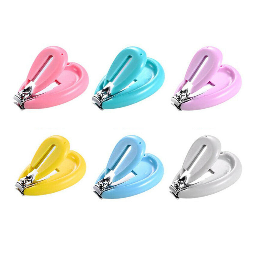 Cute cartoon stainless steel nail clippers kids baby grooming kit