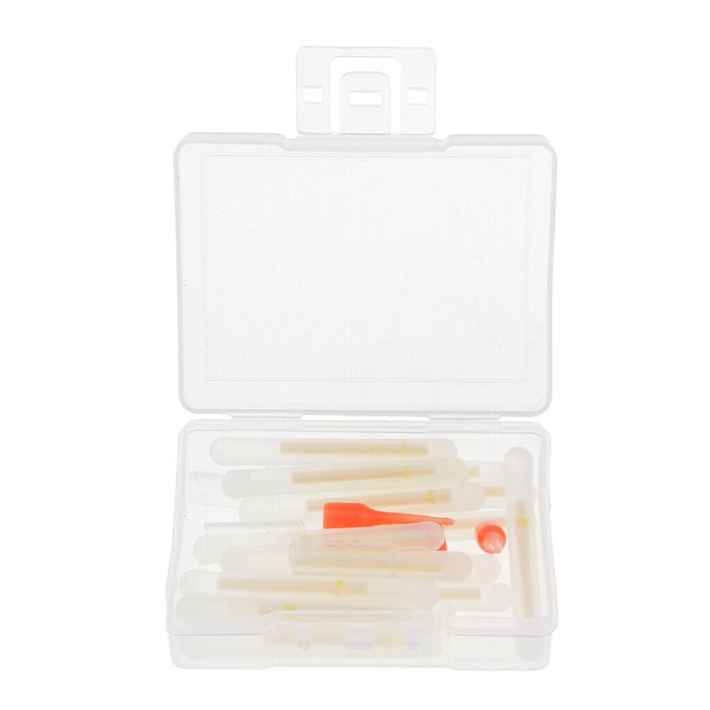 15pcs Night Fishing Light Luminous Glow Sticks Fishing Rod Light Indicator