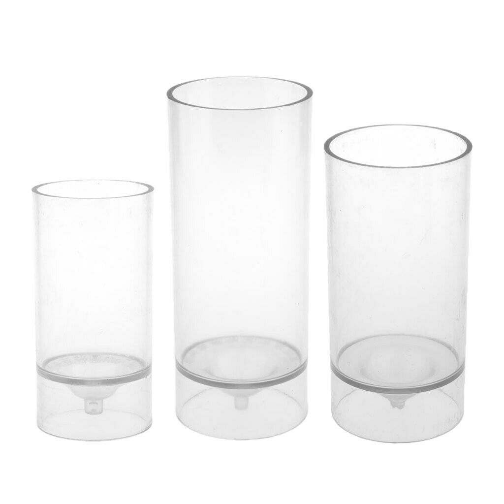 Set of 3 Candle Making Mould Candle Shaping for Wax Clay DIY Tool Household