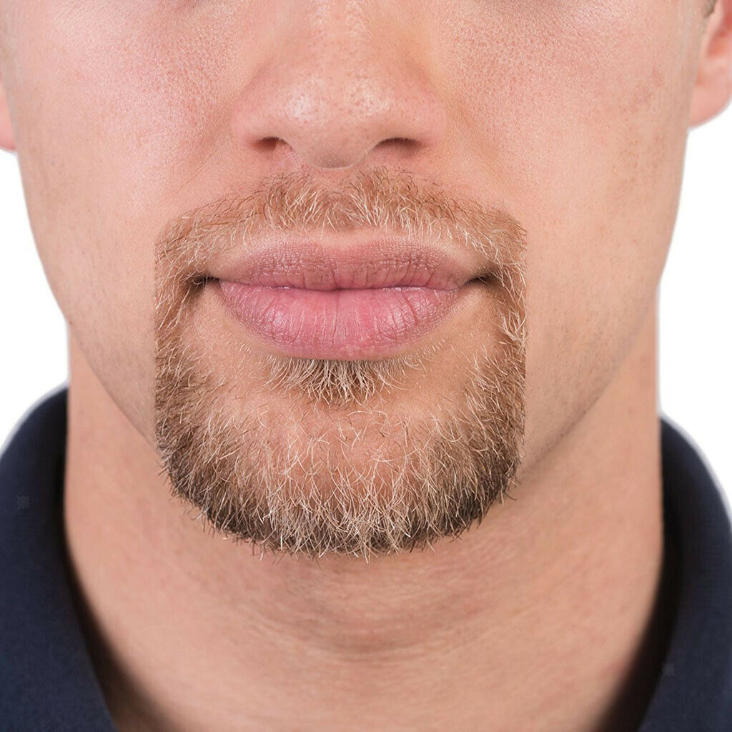Durable Salon Male   Beard Mustache Styling Grooming Template Tool Blue