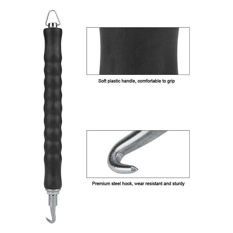 Rebar Tie Wire SemiAutomatic Retractable Hook Construction Site Tying Tool BitHN