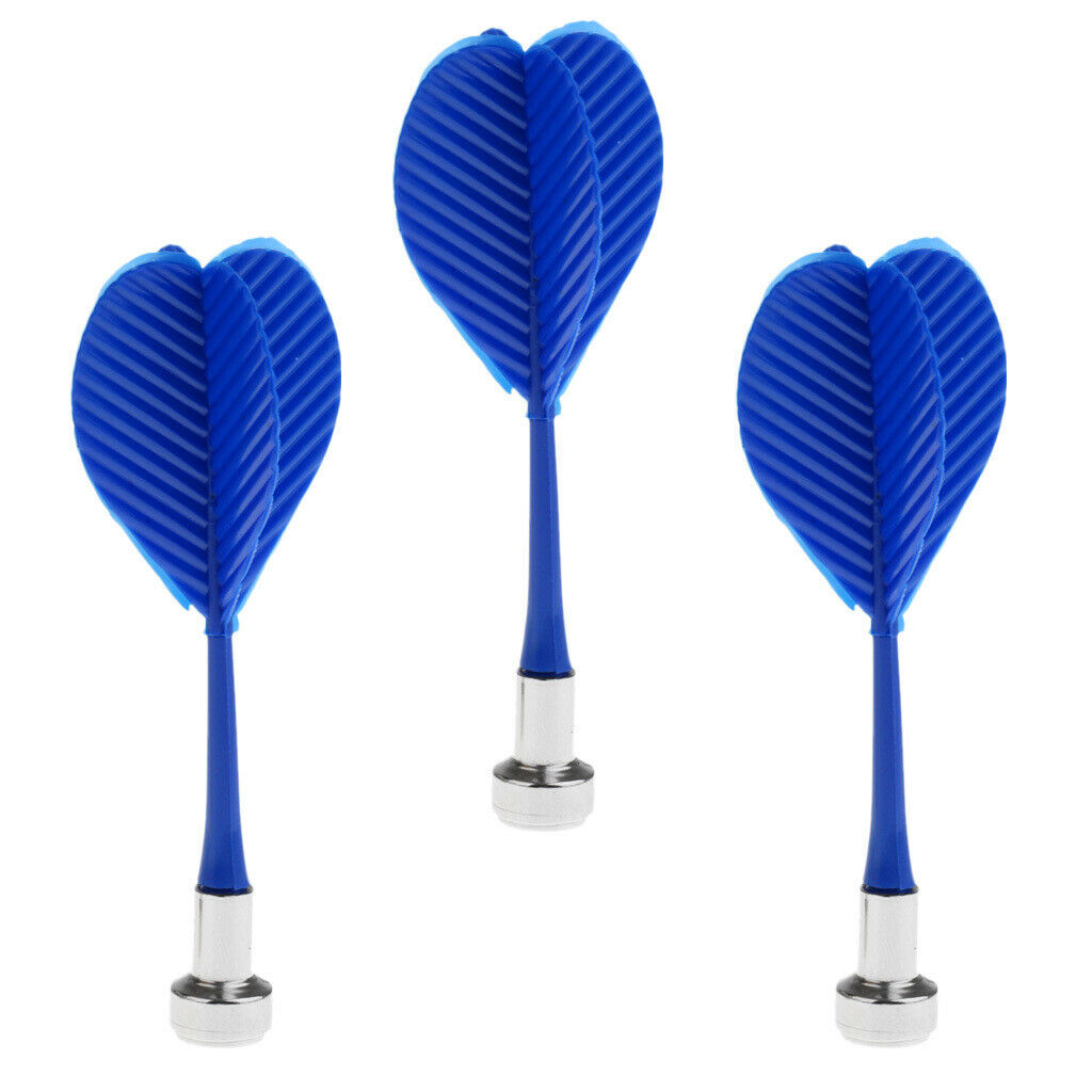 12Pcs Magnetic Safety Replacement Darts for Magnetic   2 Colors Mix