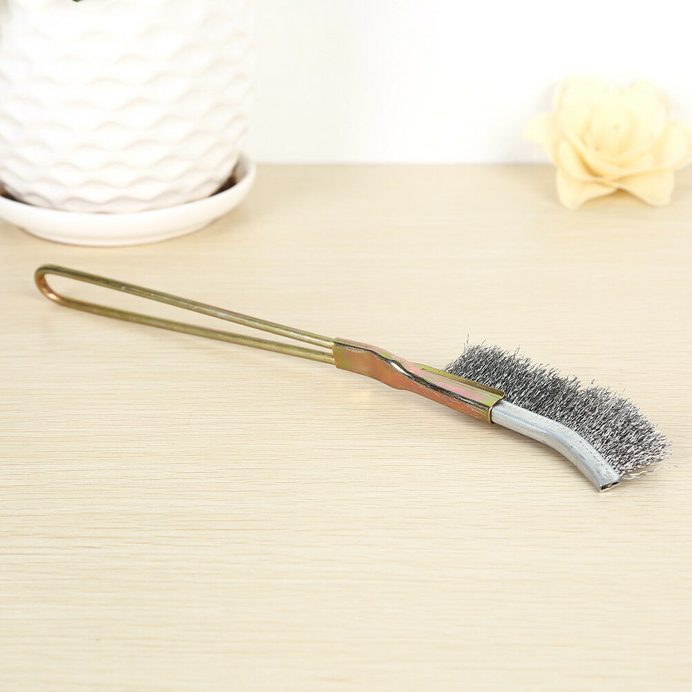 Stainless steel wire brush industrial toothbrush cleaning  iron brush(elbow) DD