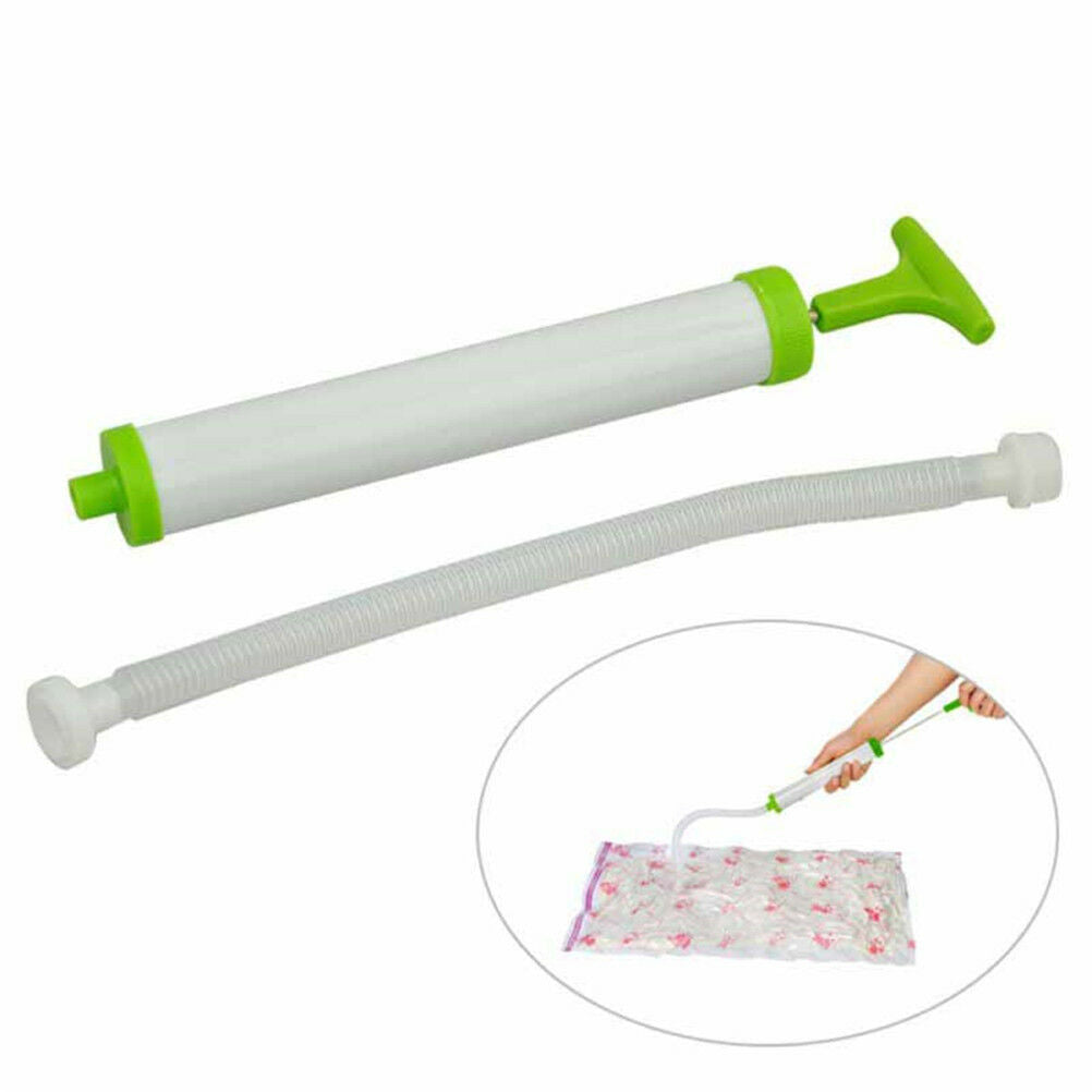 1set Air Pump Suction Pump Manual Pumping For Vacuum Compression Bags  OZ.l8