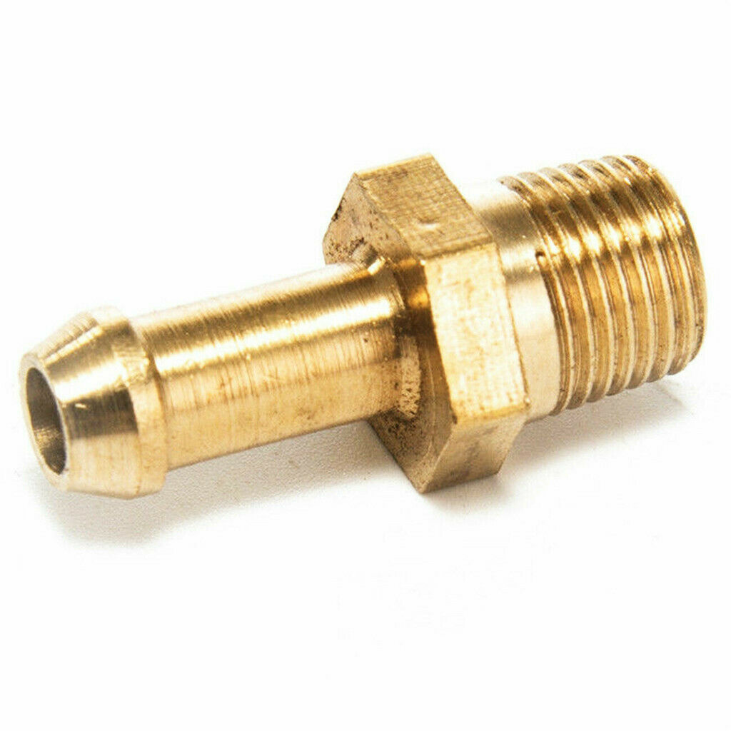 1/8 "Nipple Nipple Turbocharger Turbo Brass Booster Vacuum
