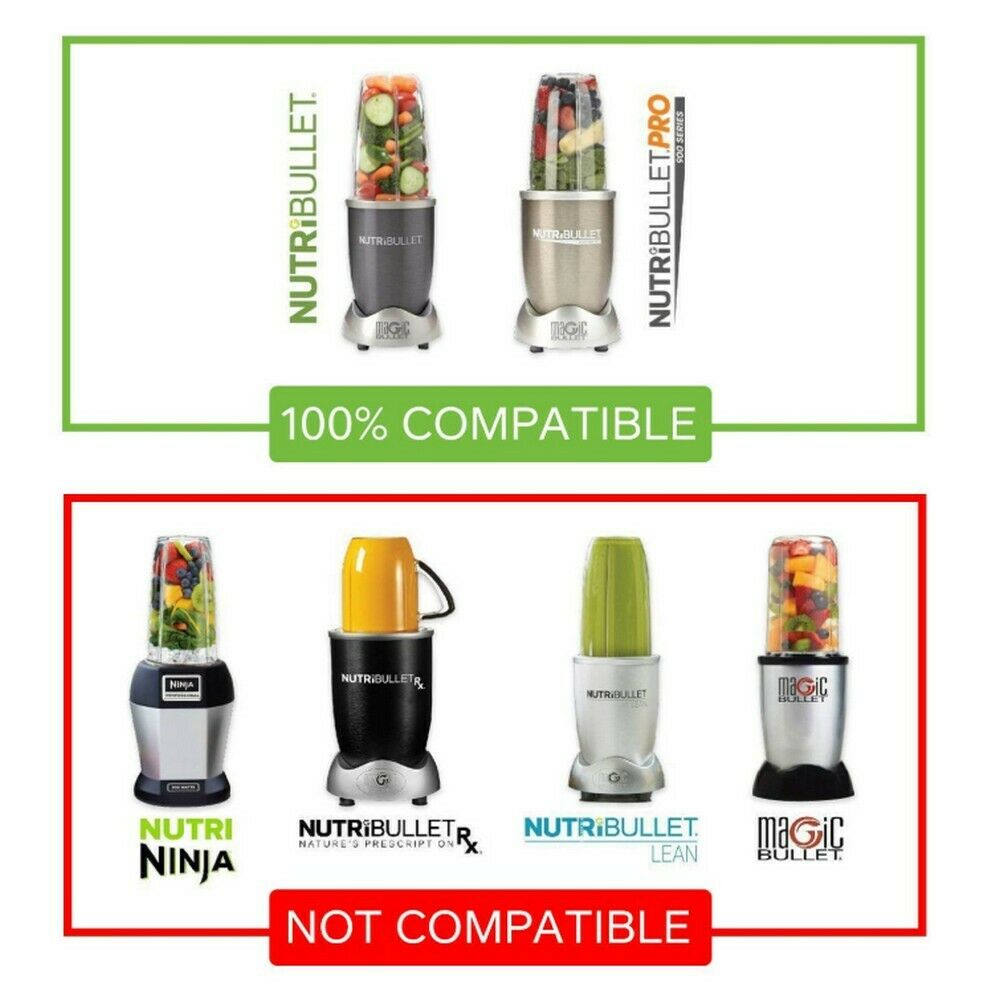 8Pcs Extractor Blade Accessories Replacement Parts for NutriBullet 600w 900w