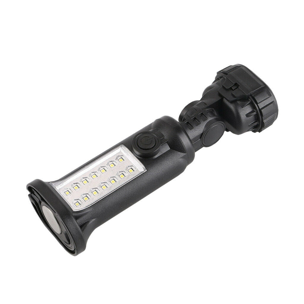 Magnetic LED Work Light Hanging Hook Flashlight Outdoor Car Inspection Lamp
