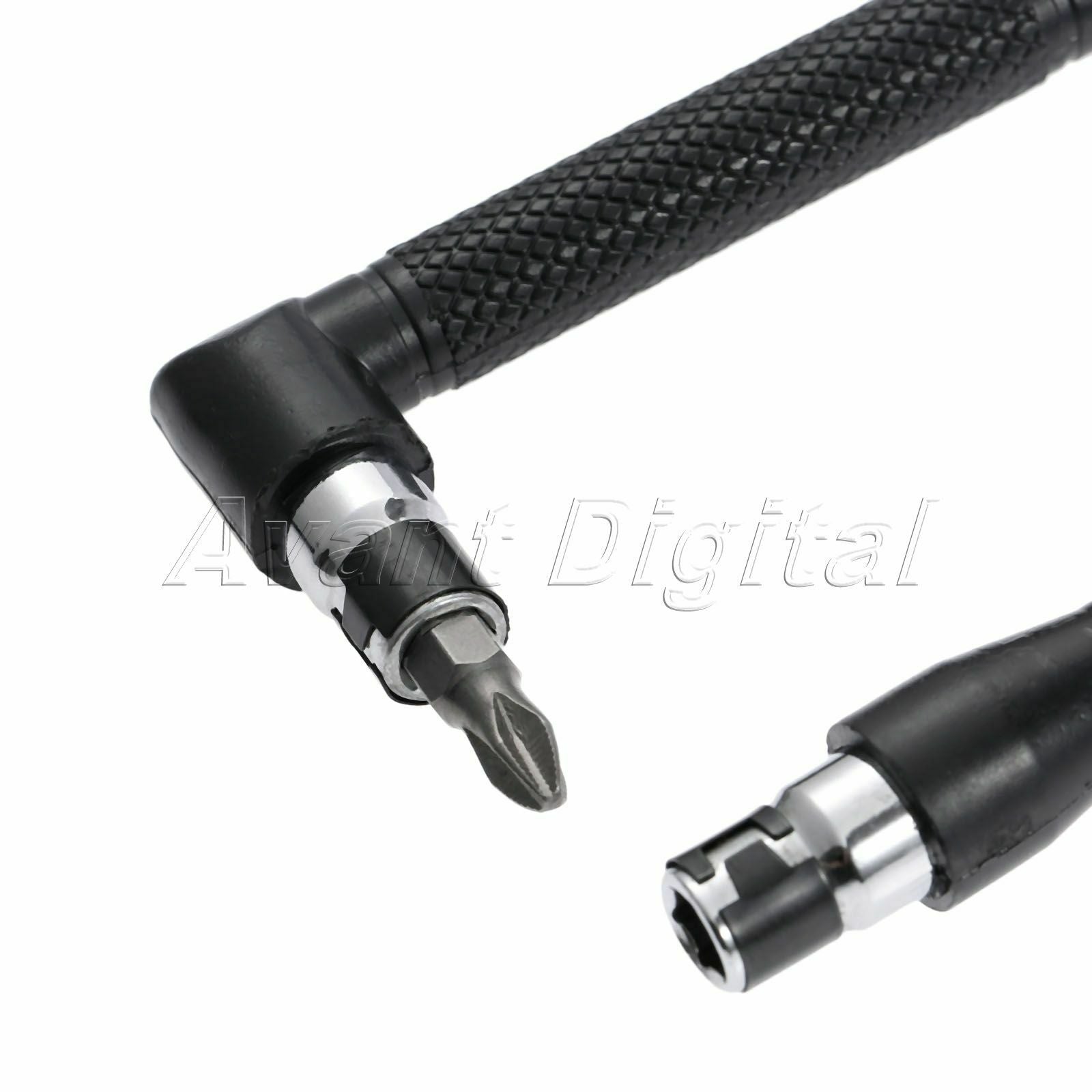 1pc New L Style Dual-end Screwdriver Socket Rachet Handle Wrench Driver Rod Tool