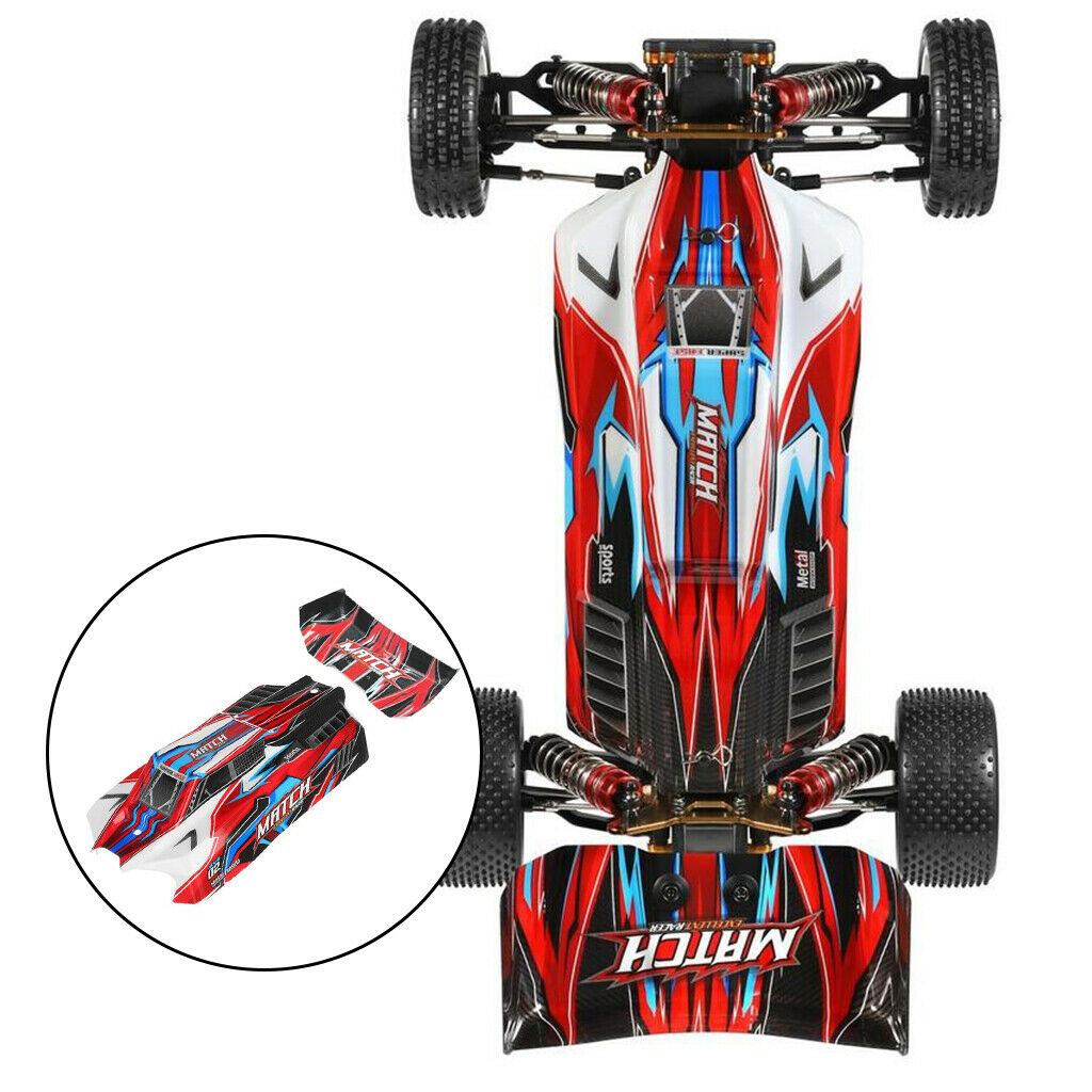 1:10 RC Body Shell with Tail Wing for Wltoys 104001 Crawler Car Trucks