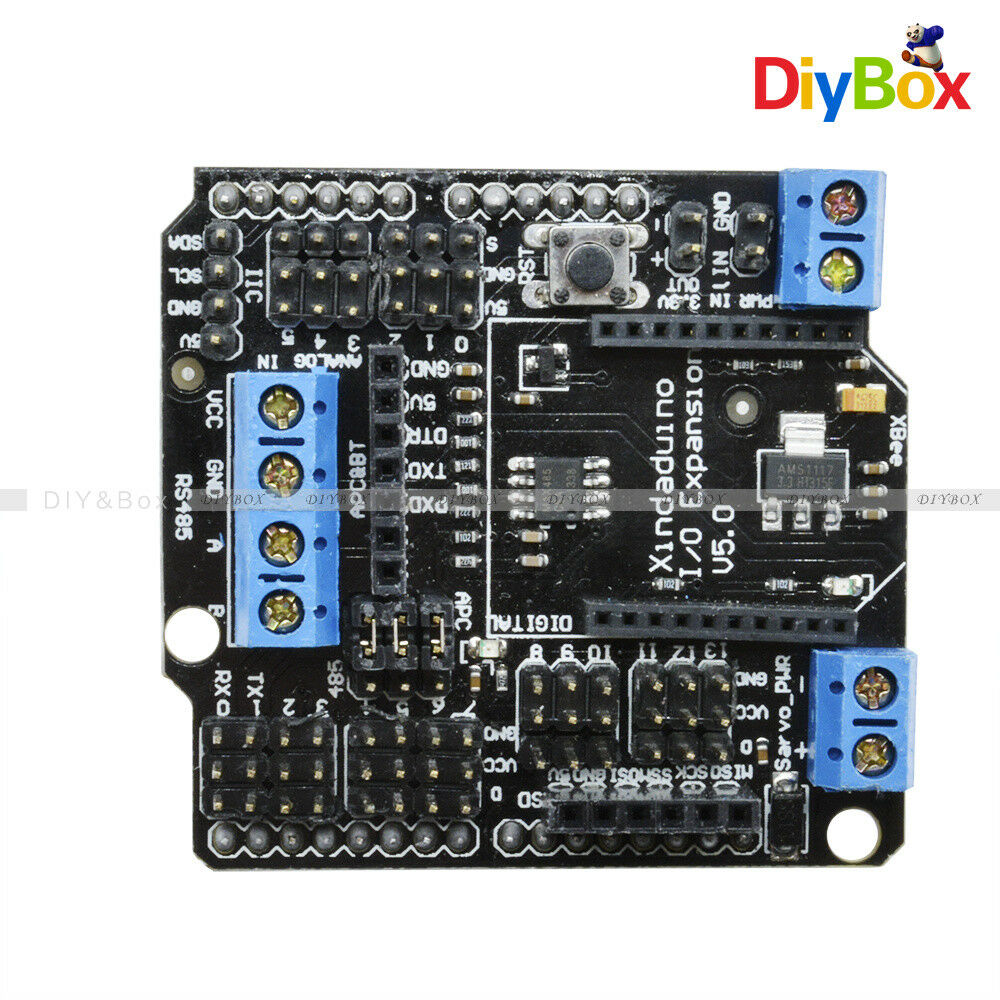 Expansion Shield V5.0 Xbee Bluetooth SRS485 RS485/APC220 I/O Sensor For Arduino