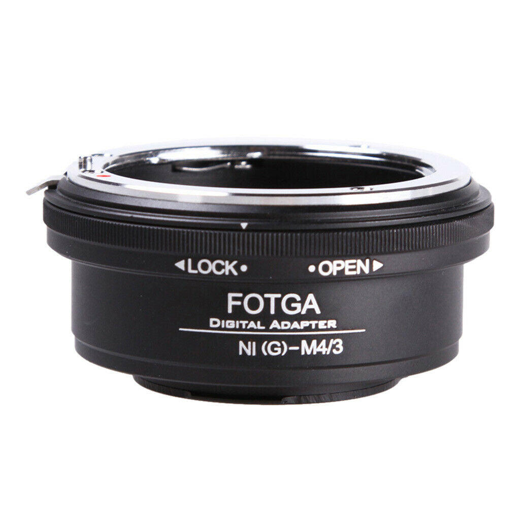 Adapter  For Nikon G To Panasonic M4/3 Camera GX8 GF9 GH4 Olympus E-PL9