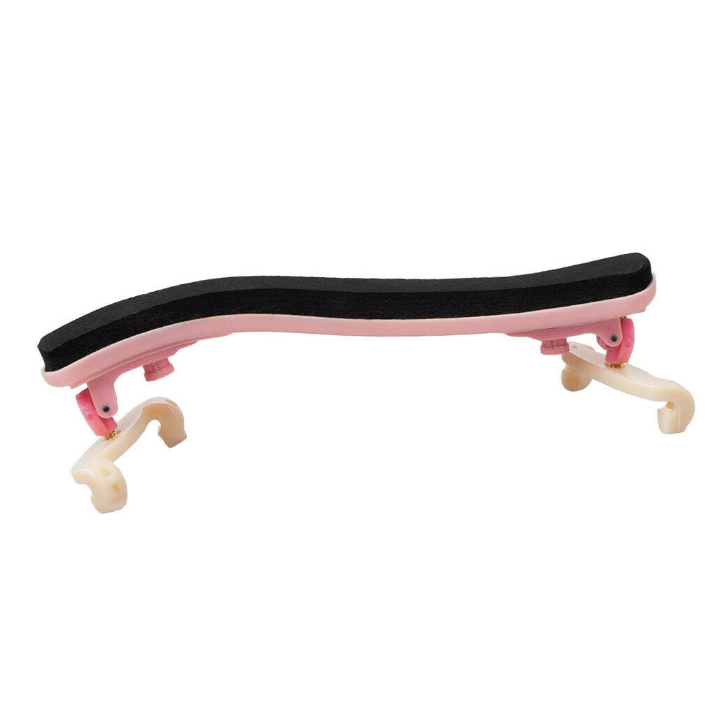 Violin Shoulder Rest Plastic Adjustable for 3/4 4/4 Violin Shoulder Parts