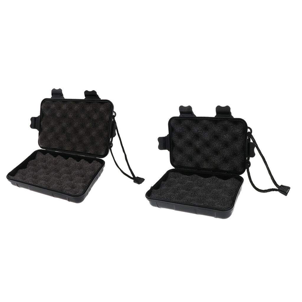 2-Piece Foam Padded Storage Boxes Fit for Shooting Arrowheads with -