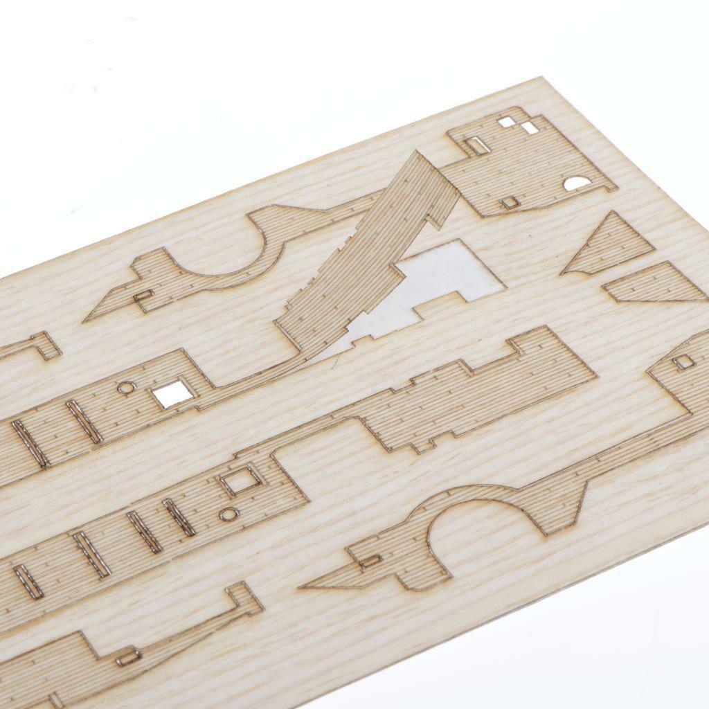 1/350 Wooden USS Missouri  Warship Deck WWII Unassembled DIY Kits