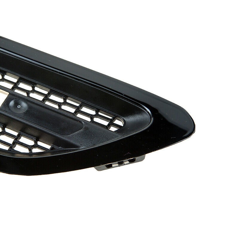 For BMW F10 Sedan M5 2011-2016 Gloss Black Side Fender Grill Cover Vent Air Flow
