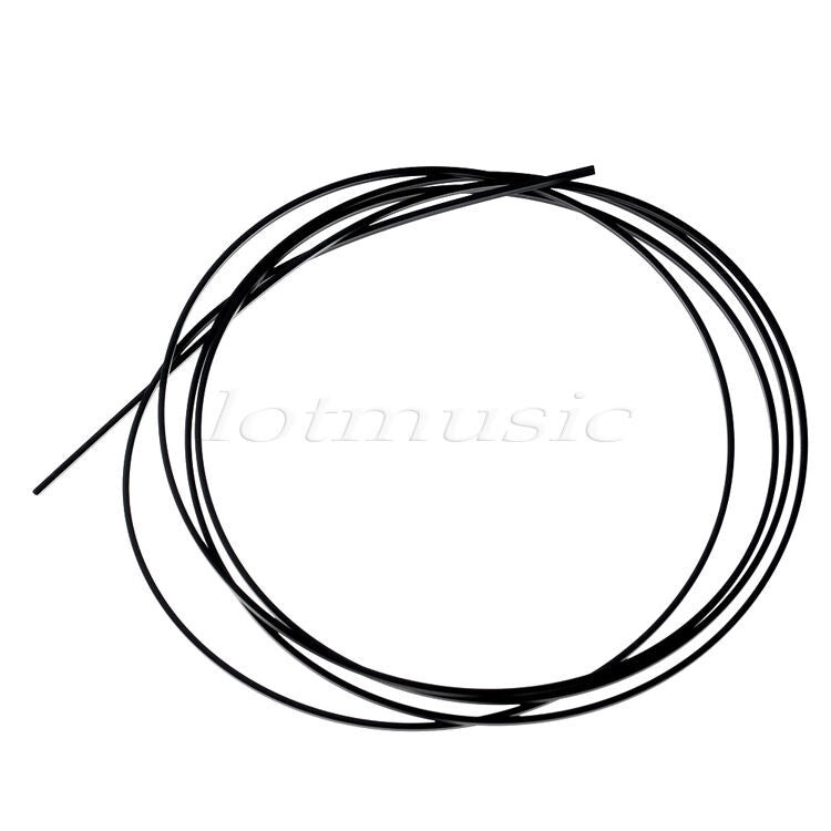 Black ABS Binding Purfling Strip For Guitar Parts Body Project 1650 x 6 x 1.5mm