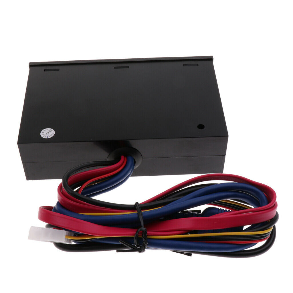 5.25" Optical Drive Multi-functional Dashboard Media USB 3.0 Front Panel - Black
