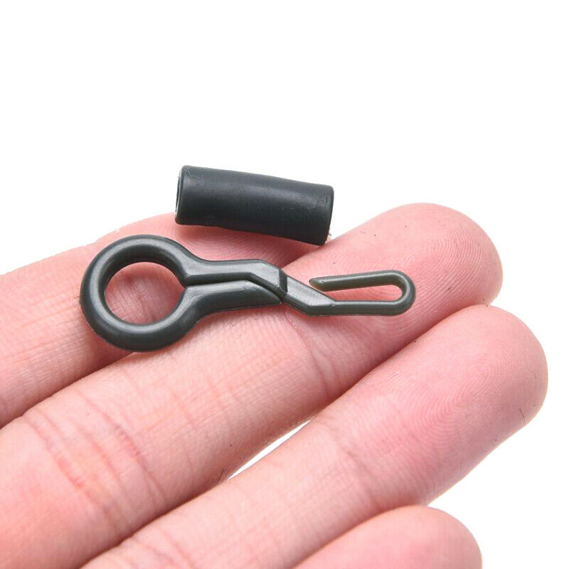 20X Back Lead Clips Carp Fishing Convert Sleeve Locking Tube Fishing Acce.l8