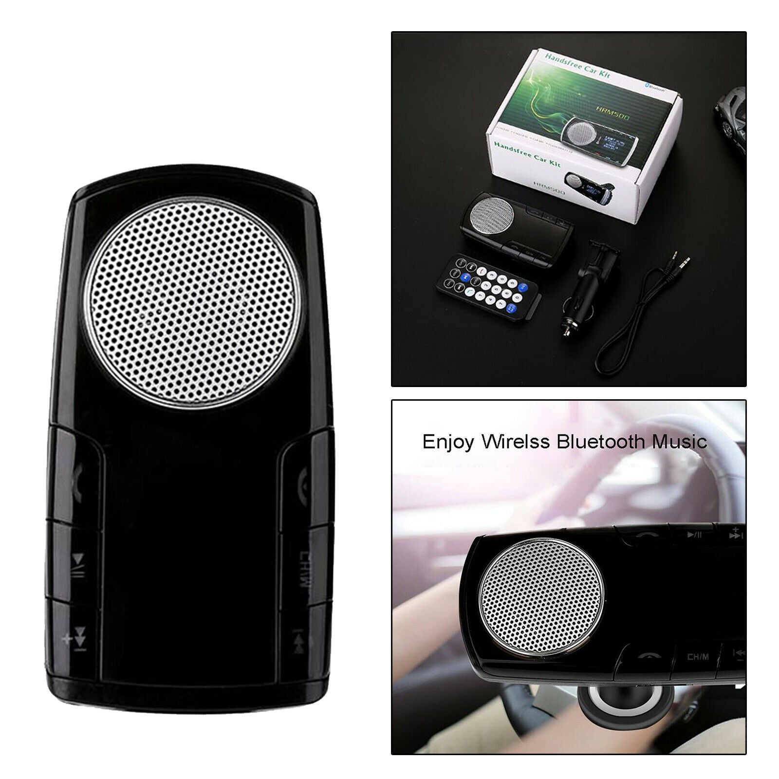 Remote Control Car FM Transmitter Car MP3 Player w/ 1.4'' Screen USB Port